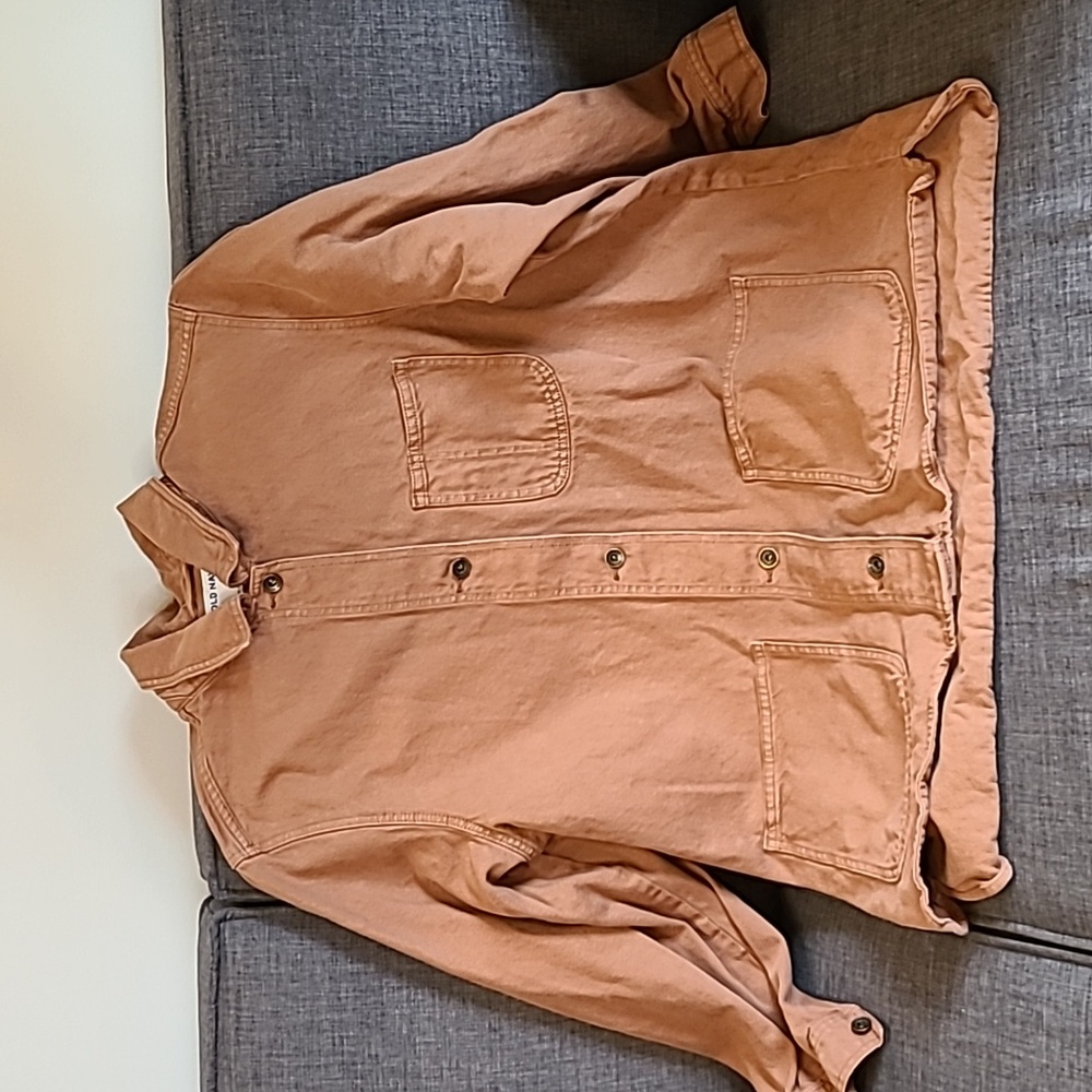 Old Navy Brown Shirt Jacket